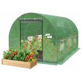 Chomik Baštenski plastenik za paradajz – zeleni, 200 × 77 × 168/146 cm 5507 | Eponuda.com