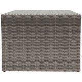  Stolić za kavu sivi 100 x 50 x 40 cm od poliratana | shoptok.hr