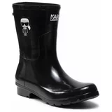 Karl Lagerfeld Gumijasti škornji KL47073 Črna