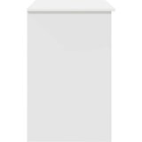  Stol s ladicama Bijelo 90 x 49 x 75 cm Konstruirano drvo | Eponuda.com