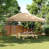 Šator za zabave Bež 279 x 410 x 315 cm Oxford tkanina | shoptok.hr