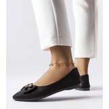 Gemre Black pointed-toe ballet flats Jetté | shoptok.hr