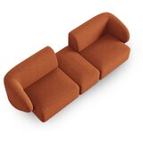 Milo Casa Sedežna garnitura iz šenilje v barvi terakote 246 cm Paolo – | Shoptok.si