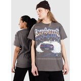Key Street Burn Out T-shirt charcoal | Shoptok.si