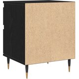  Noćni ormarić Crna hrast 40x35x50 cm Konstruirano drvo | shoptok.hr