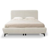 Makamii Bež tapecirani bračni krevet s prostorom za odlaganje s podnicom 160x200 cm Makapu – | shoptok.hr