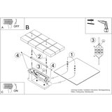  Sollux SL.1093 - Plafonsko svetlo LAPPO 2xE27/15W/230V belo | Eponuda.com