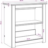  Stalak za akvarij PANAMA Smeđa 60 x 30 x 60 cm 150 kg | shoptok.hr