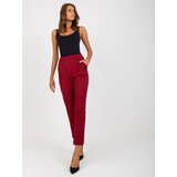 LAKERTA Trousers-LK-SP-506616.84-burgundy | Shoptok.si