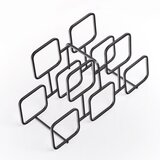 ZELLER Stalak za vino, metalni, 5 boca, 38 x 14 x 23 cm, 27363 | shoptok.hr