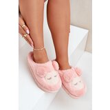 Boto FK1 Warm Fur Slippers Women's Pink Jozelinetta | Eponuda.ba