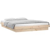  Okvir za krevet 160 x 200 cm od masivnog drva | shoptok.hr