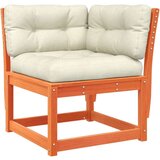  6-dijelni set vrtnih sofa s jastucima voštano smeđi od borovine | shoptok.hr