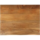 Stolna ploča sa živim rubom 100x80x2,5cm od masivnog drva manga | shoptok.hr