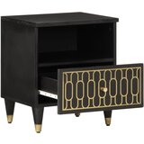 Furnova Nočna omarica 40x33x46 cm trden mangov les, (21925983) | Shoptok.si