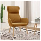  Stolica za opuštanje smeđa baršunasta | shoptok.hr
