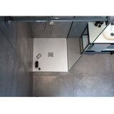 Zenon tuš kad s sifonom Slate TKSLA9090RC, 90×90 cm | Shoptok.si