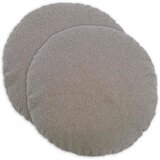  Presvlaka za jastuk 2 pcs HEERLEN Svjetlosiva &amp;Oslash; 50 cm Boucl&amp;eacute; Slike