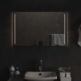  LED kupaonsko ogledalo *Transparent*an 80 x 50 cm Pravokutni | shoptok.hr