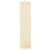 Trixie tabla za grebanje sa plišanim pokrivačem, 15 × 62 cm, bež