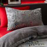 Catherine Lansfield Dječja posteljina sa svjetlećim efektom za krevet za jednu osobu od mikropliša 135x200 cm Game Over – | shoptok.hr