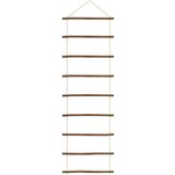 vidaXL Zidni ukras u obliku ljestava 50x150 cm prirodna grana | shoptok.hr