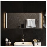  LED kopalniško ogledalo 90x40 cm Cene