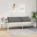  Jastuk za leđa Tamno siva 200 x 50 cm Mikrofiber tkanina | shoptok.hr