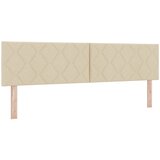 vidaXL Naslon za glavo z vzorcem diamantov Krem 180 cm Tkanina, (22083721) | Shoptok.si