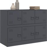  Komoda antracit 99 x 39 x 73 cm čelična | Eponuda.ba