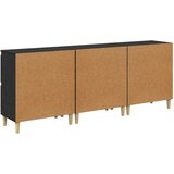  Stranske omare 3 pcs Črna Orehovina 60 x 35 x 70 cm, (5000107877) | Shoptok.si