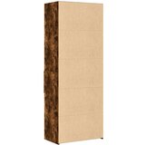 vidaXL Visoka omara dimljen 70x42,5x185 cm hrast inženirski les | Shoptok.si
