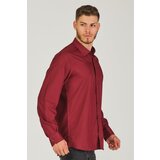 Dewberry G725 MEN'S SHIRT-DARK BURGUNDY | Shoptok.si
