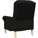  Ergonomska fotelja Crna Platno drvo Standard Ergonomski | shoptok.hr
