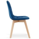 Bora stolica - tamnoplavi baršun x 2 | shoptok.hr