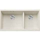 Blanco sudoper SUBLINE 480/320-U InFino SILGRANIT NJEŽNO BIJELA, bez dalj.upr. | shoptok.hr