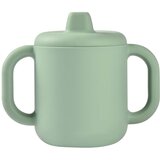Béaba® silikonska skodelica za učenje pitja sage green Cene