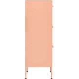 vidaXL Ormarić za pohranu ružičasti 42,5 x 35 x 101,5 cm čelični | shoptok.hr