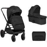 Kikka Boo Kolica Tiffany 2in1 set sa tvrdom korpom Black | ePonuda.com