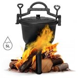 MULTIGARDEN Liveni gvozdeni kotlić 5l lovački lonac | ePonuda.com