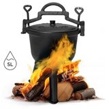 MULTIGARDEN Stojeći kotao od lijevanog željeza 5L, lovački lonac MultiGarden | shoptok.hr