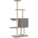  Penjalica za mačke sa stupovima za grebanje svjetlosiva 145 cm | Eponuda.com