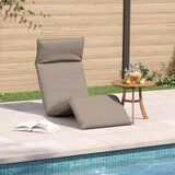  Sklopiva ležaljka za sunčanje boje taupe 175x54x8,5 cm Oxford tkanina | shoptok.hr