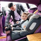 Lorelli ANDROMEDA i-Size IsoFix Autosjedalica Cool Grey Stars 15mj-12 godina/76-150cm | shoptok.hr