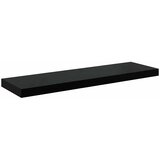  Plutajuće zidne police 4 kom sjajne crne 80 x 23,5 x 3,8 cm MDF | shoptok.hr