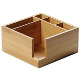 Olimp Sport kutija za escajg i salvete sa 5 pregrade od bambusa fsc 18x18x9c | ePonuda.com