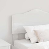  Vzglavje z vzglavjem Svetlo Belo 75 cm Konstruiran les, (5000110306) | Shoptok.si
