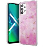 Onasi silikonski ovitek sprinkles za samsung galaxy A33 5G A336 - roza | Shoptok.si