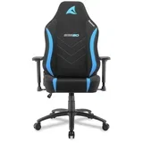 Gamer stolica - Skiller SGS20 Fabric Blue (podesiva visina; podesiv naslon za ruke; tkanina; čelična baza; do 120 kg)