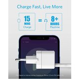 Anker Stenski polnilec Powerport III USB-C, 20 W, bel | Shoptok.si